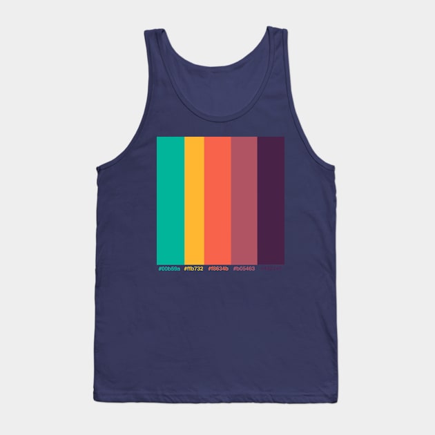 Color palette Tank Top by Kind_aquarelle